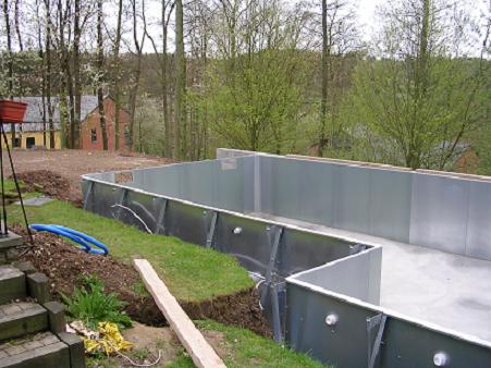 piscine inox construction