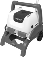 Le robot starvac trois est livré avec son chariot