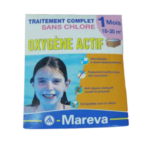 Oxygène actif traitement complet sans chlore