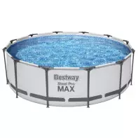 Piscine tubulaire - BESTWAY - 3.66m x 1,00m filtre cartouche