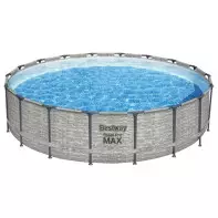 Piscine tubulaire - BESTWAY - 4,27m x 1,22m filtre cartouche