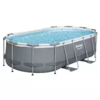 Piscine tubulaire - BESTWAY - 4,27m x 2,50m x 1,00m filtre à cartouche