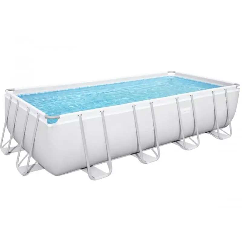 Piscine tubulaire - BESTWAY - 4.88 x 2.44 x 1.22 m filtre à sable