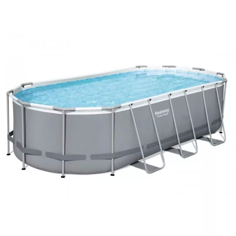 Piscine tubulaire - BESTWAY - 5.49m x 2.74m x 1,22m filtre à cartouche