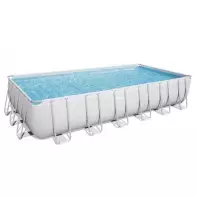 Piscine tubulaire - BESTWAY - 7,32m x 3,66m x 1,32m filtre à sable