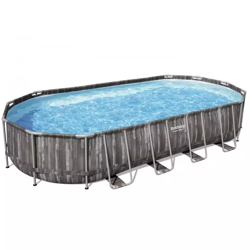 Piscine tubulaire Bestway 7,32 m x 3,66m x 1,22m filtre à cartouche