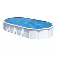 Piscine Ovale Acier Hors sol Gre - 730 x 375 x H 120 cm Piscine Ovale Acier Hors sol Gre - 730 x 375 x H 120 cm