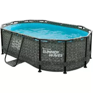 Piscine Dark tubulaire ovale