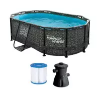 Piscine Dark tubulaire ovale