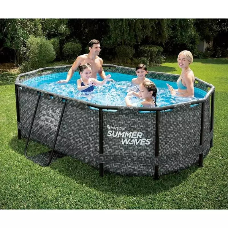 Piscine Dark tubulaire ovale