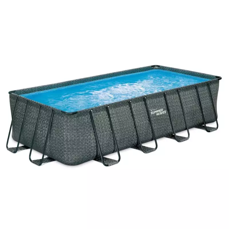 Piscine rectangulaire Dark Elite - 5,49 x 2,74 x 1,32 m