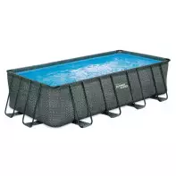 Piscine rectangulaire Dark Elite - 5,49 x 2,74 x 1,32 m