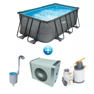 Pack piscine rectangulaire...
