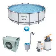 Pack piscine ronde - Steel Pro Max - 457 x 122 cm