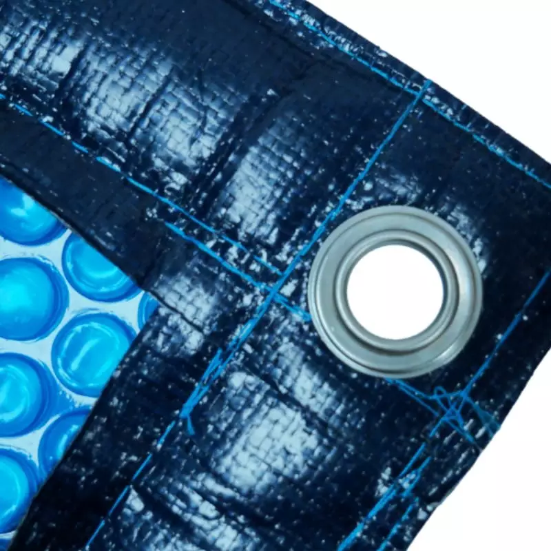 Couverture à bulles Luxe bleue - 500 microns Couverture à bulles Luxe bleue - 500 microns