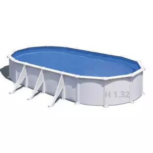 Piscine Acier Ovale Gre - 915 x 470 x H 132 cm