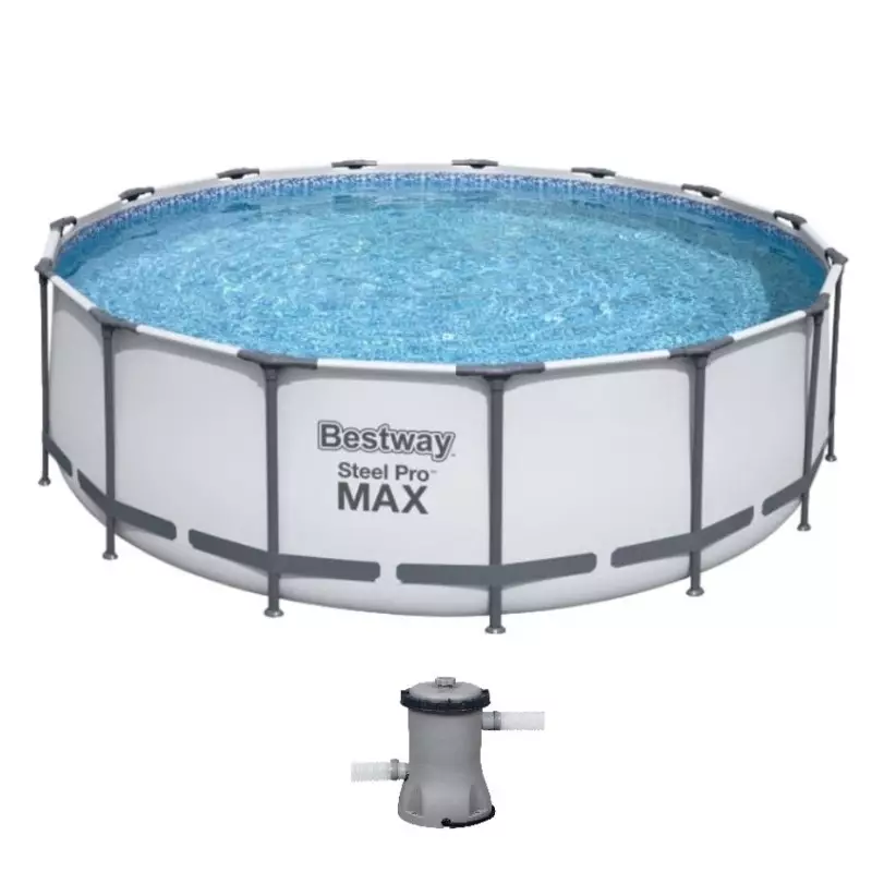 Piscine BESTWAY - 3,96m x 1,22m filtre cartouche