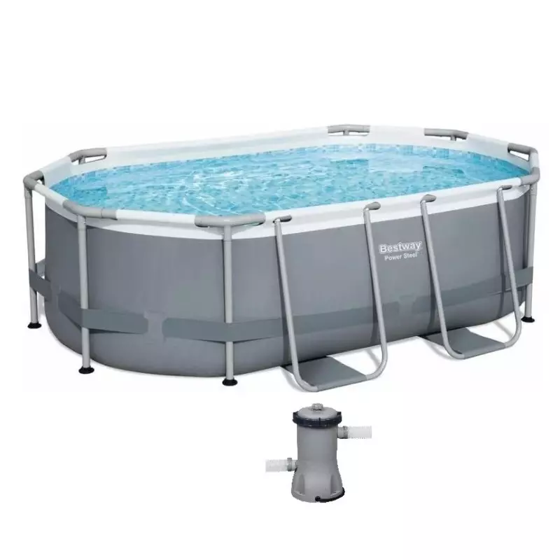 piscine ovale tubulaire bestway