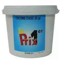 Chlore Choc 20GR - 4KG