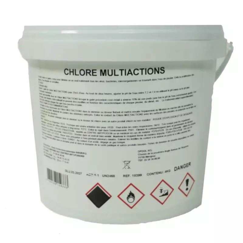 Chlore Multiactions 20GR - 4KG