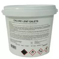 Chlore Lent galets - 4KG