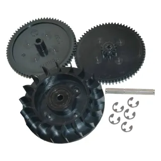 Transmission avec roulement de turbine