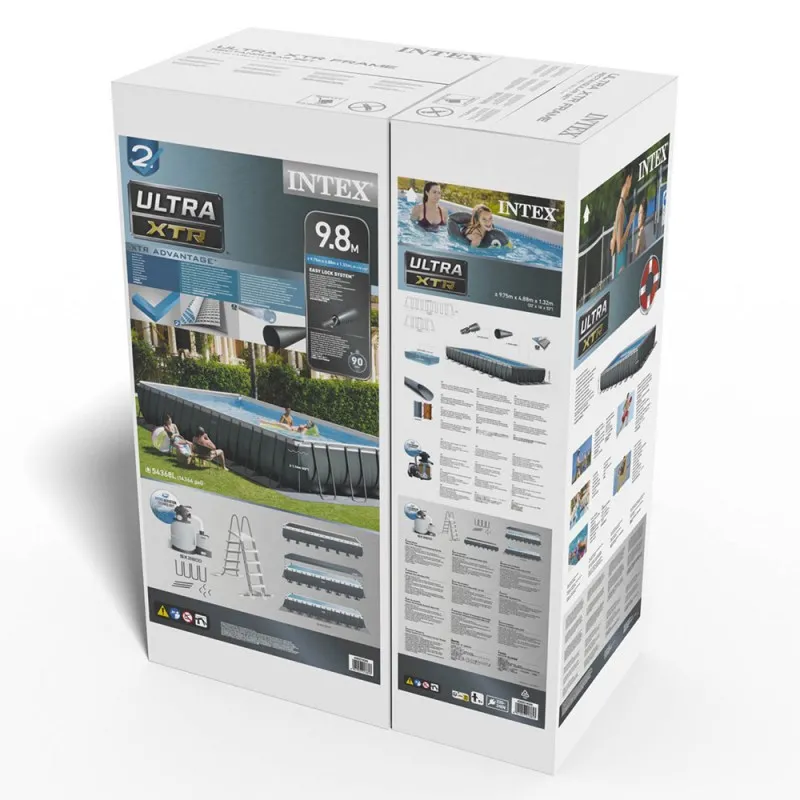 Piscine Ultra XTR rectangulaire 9.75 x 4.88 x 1.32 m