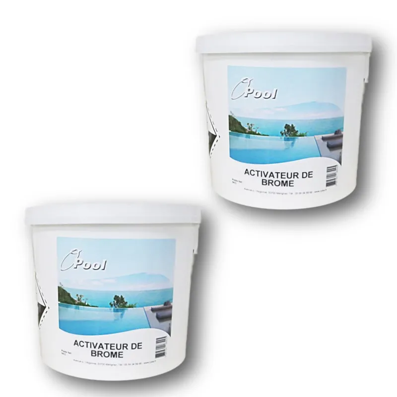 Activateur de brome granulés - brome choc -  5kg