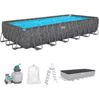 Equipements Piscine hors sol rectangulaire APX 365 - 732x366x132 - Bestway