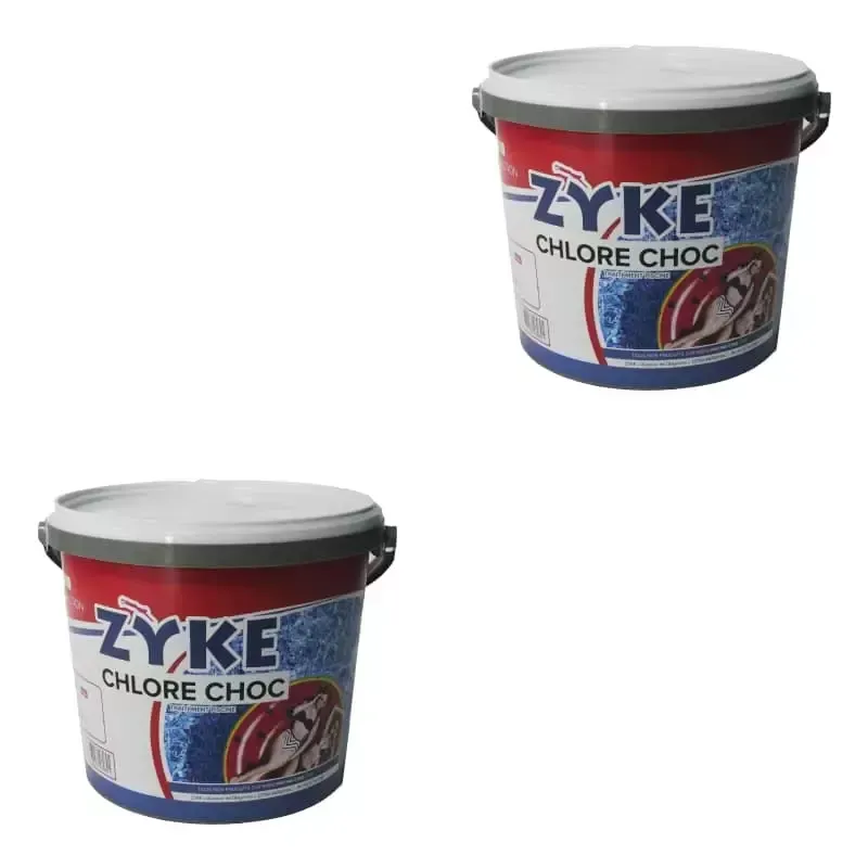 ZYKE - Chlore Piscine Choc Pastilles 20g - 5kg