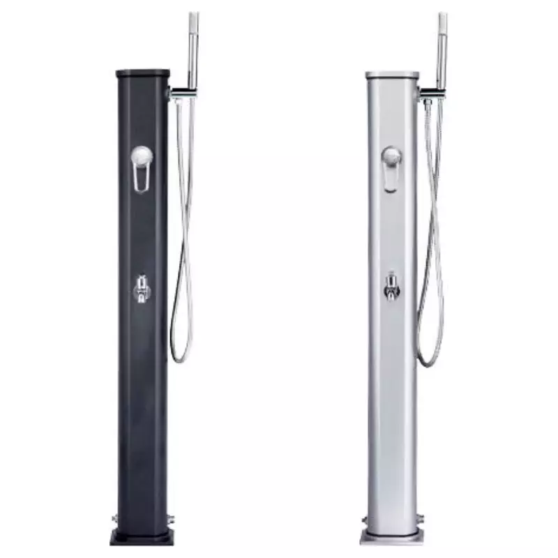 DOUCHES SOLAIRES ALUMINIUM -.. DOUCHES SOLAIRES ALUMINIUM -..