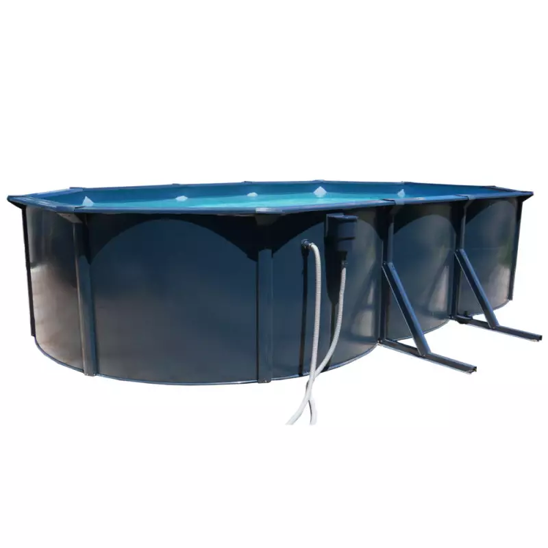 Piscine ovale hors sol O'pool 6,10 x 3,60 x 1,30m