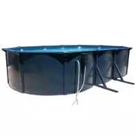 Piscine ovale hors sol O'pool 6,10 x 3,60 x 1,30m