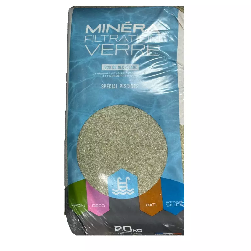 Média filtrant granulé de..