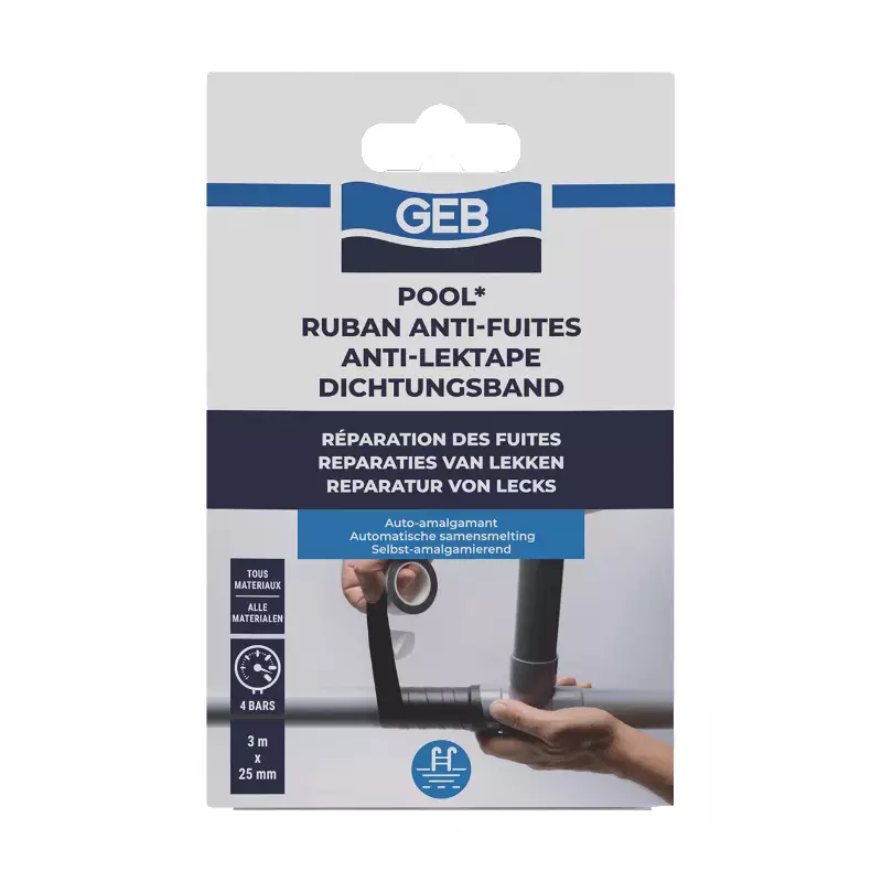 Ruban anti-fuites 3m x 25mm.. Ruban anti-fuites 3m x 25mm..
