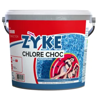 ZYKE - Chlore Piscine Choc Pastilles 20g - 5kg