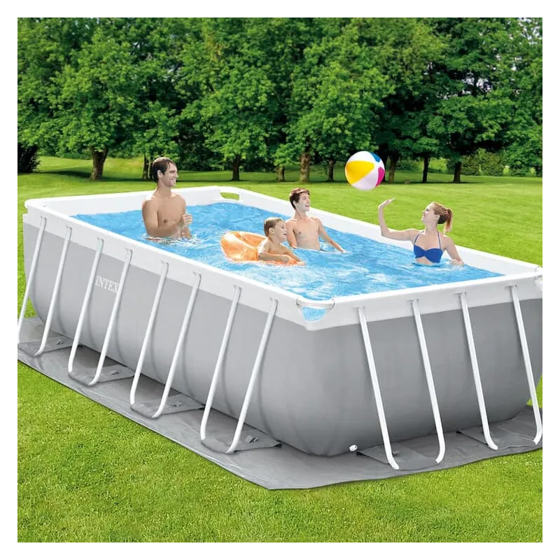 Piscine rectangulaire - Prism Frame  - 4,00 x 2,00 x 1,22 m - INTEX