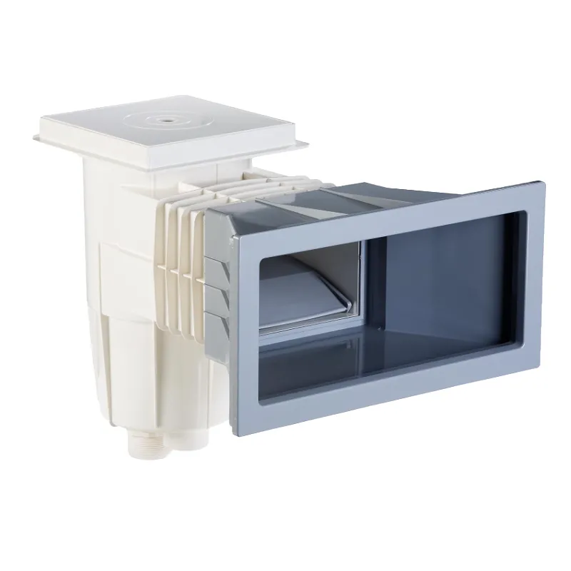 Ce skimmer en cyclolac présente une très large meurtrière