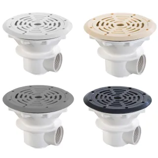 La bonde de fond astral pool est fabriquée en ABS