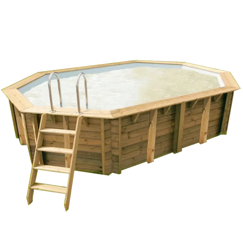 Piscine Bois SUNWATER 4,90 x 3,00 x H 1,20m