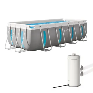Piscine Intex Clearview rectangulaire 4,00 x 2,00 x 1,22 m