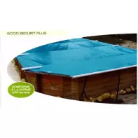 bâche à barres pour piscine hors sol bois respectant les normes