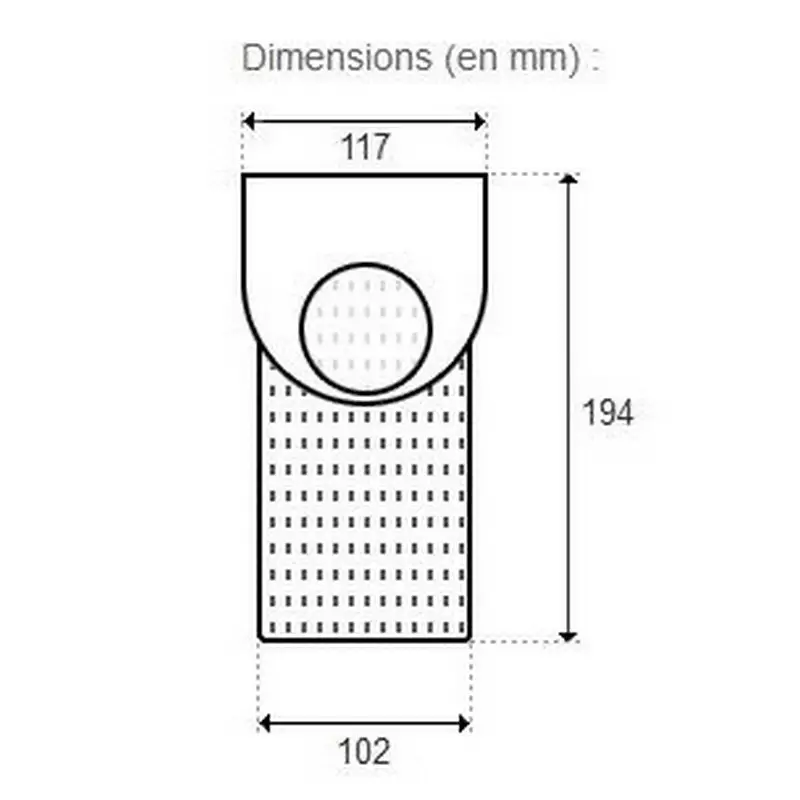 Panier de Préfiltre PPE Br 463/65e /Nocchi/Swimmey/Atlas/Onga (STA-RITE)