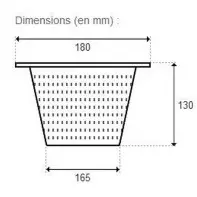 Panier skimmer avec anse HAYWARD