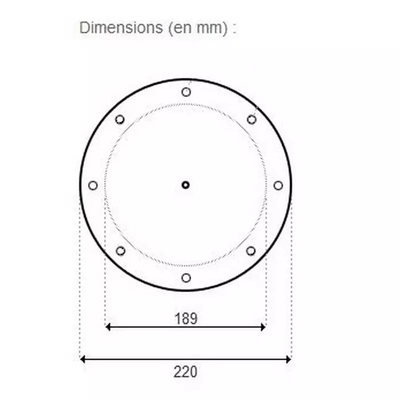 Couvercle + joint pour filtre VOLCANO VESUBIO (ASTRALPOOL)