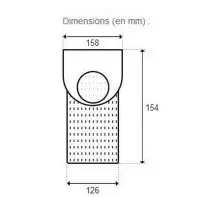 Panier de Préfiltre pour pompe de piscine SUPERPOMPE (HAYWARD)