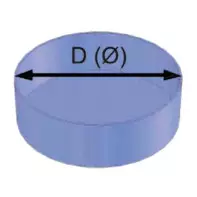 Liner sur mesure - Ronde avec fond plat