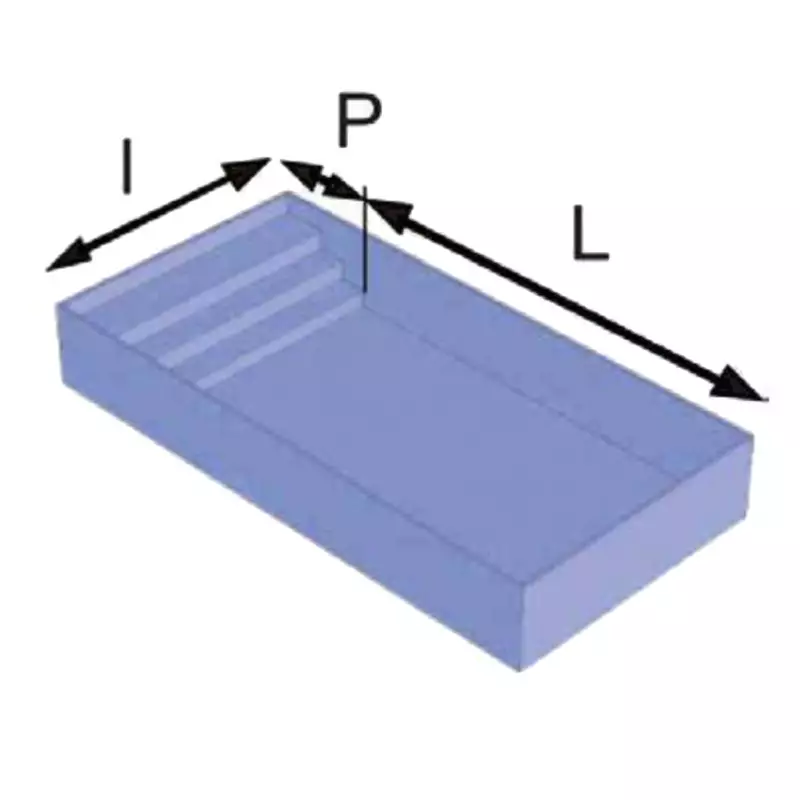 Liner sur mesure - Escalier sur toute la largeur Liner sur mesure - Escalier sur toute la largeur