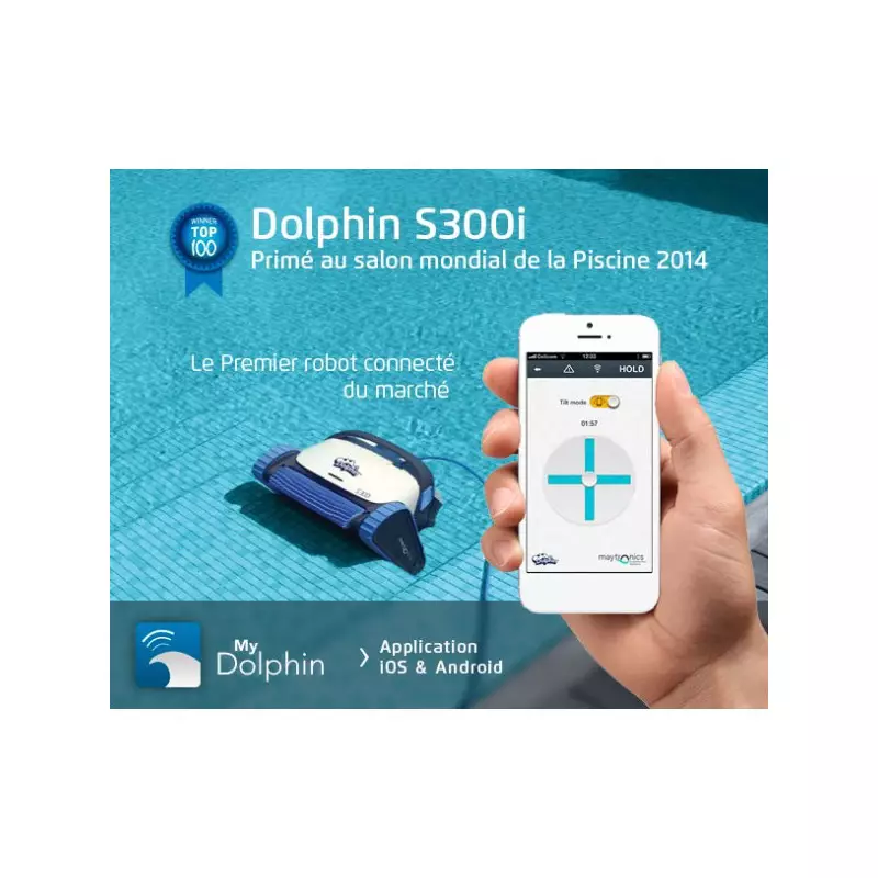 Application smartphone du Robot Dolphin 300I