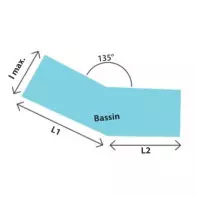 Bâche sur mesure - Forme Lazy Bâche sur mesure - Forme Lazy